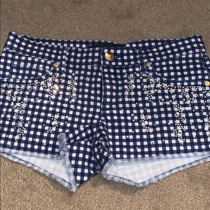 Checkered Shorts